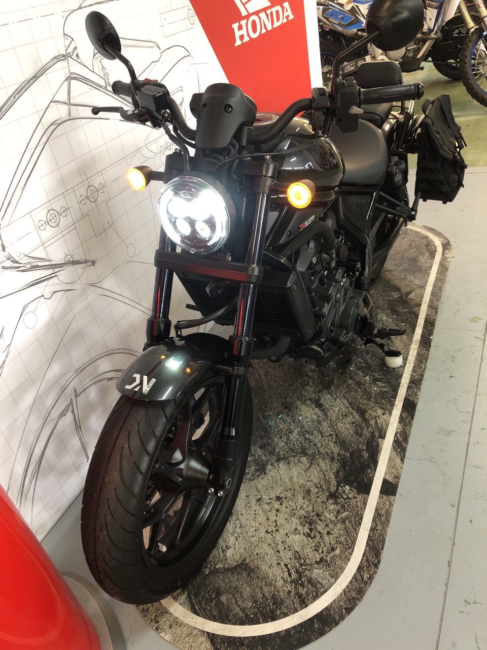 HONDA REBEL1100 2022 7900eur (6)